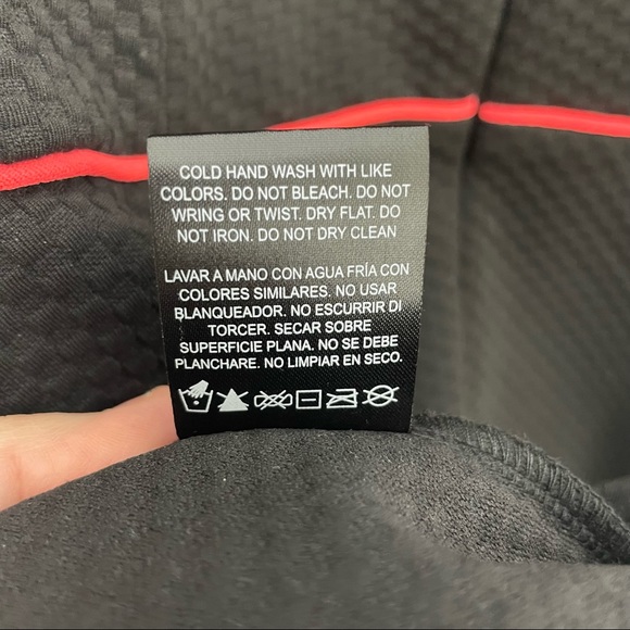 KARDASHIAN KOLLECTION Box Pleat Cutout A-Line Dress with Neon Trim - Sz. Medium - Picture 9 of 10